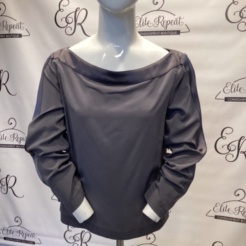 ST. JOHN SZ 8 BOAT NECK TOP